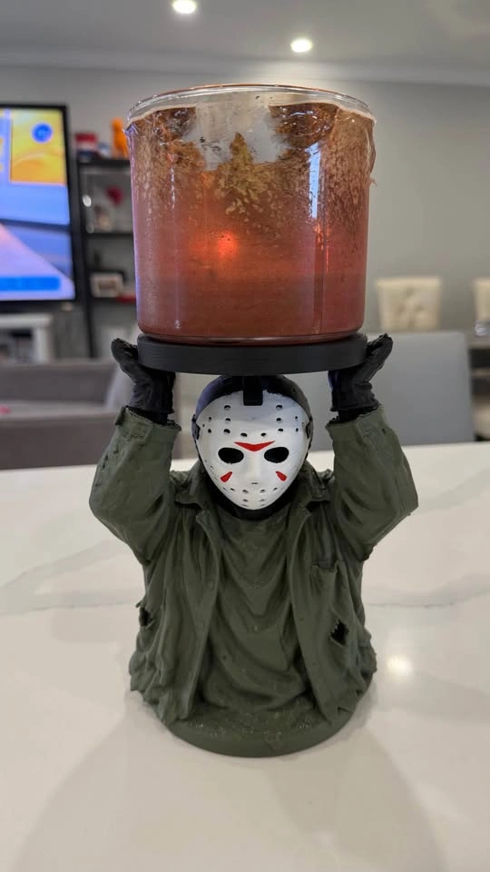 Jason Voorhees Friday the 13th Candle Holder - photo 4