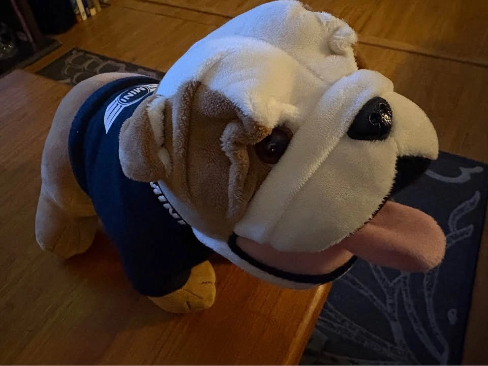 Official BMW Group MINI Cooper Spike Bulldog Plush Toy - photo 3