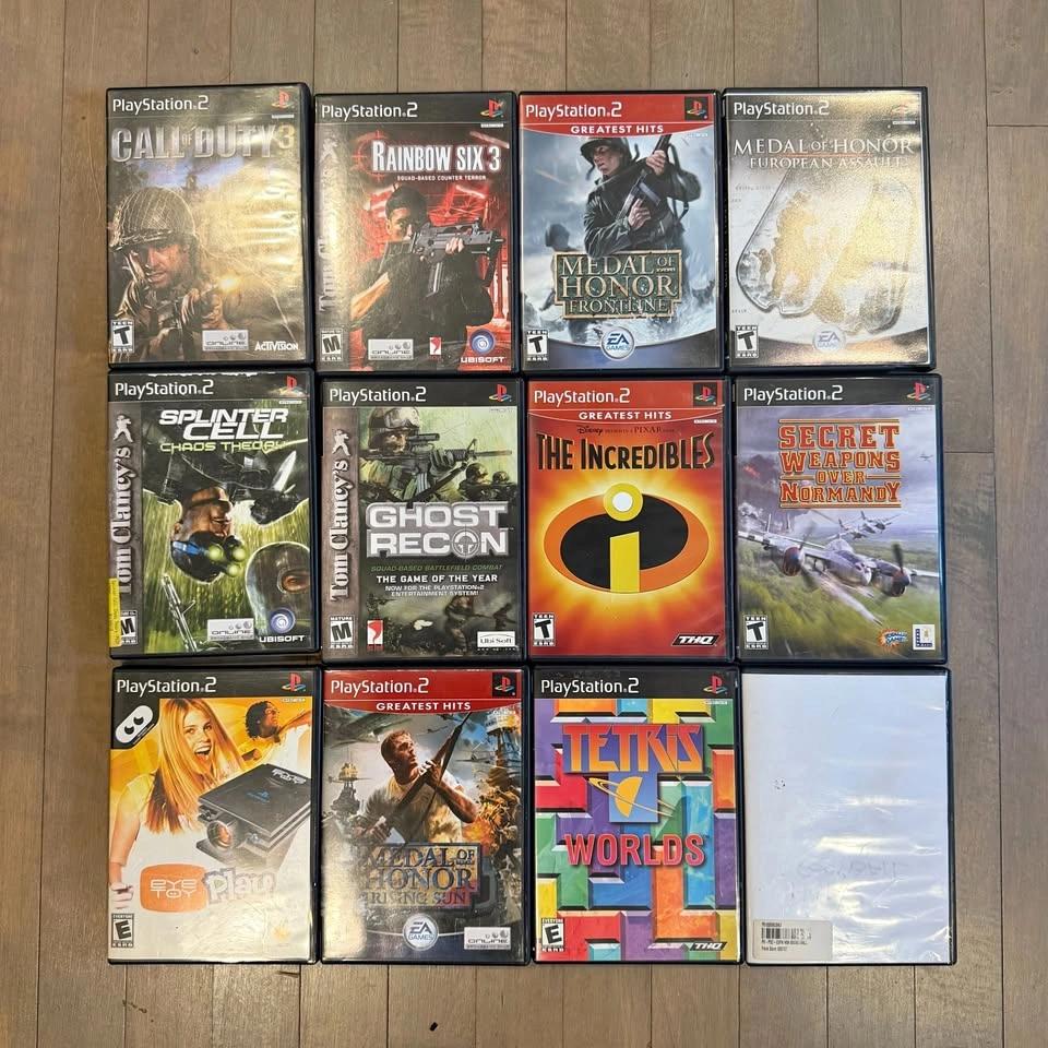 PS2 Game Lot (12 Games) - TESTED & WORKING
