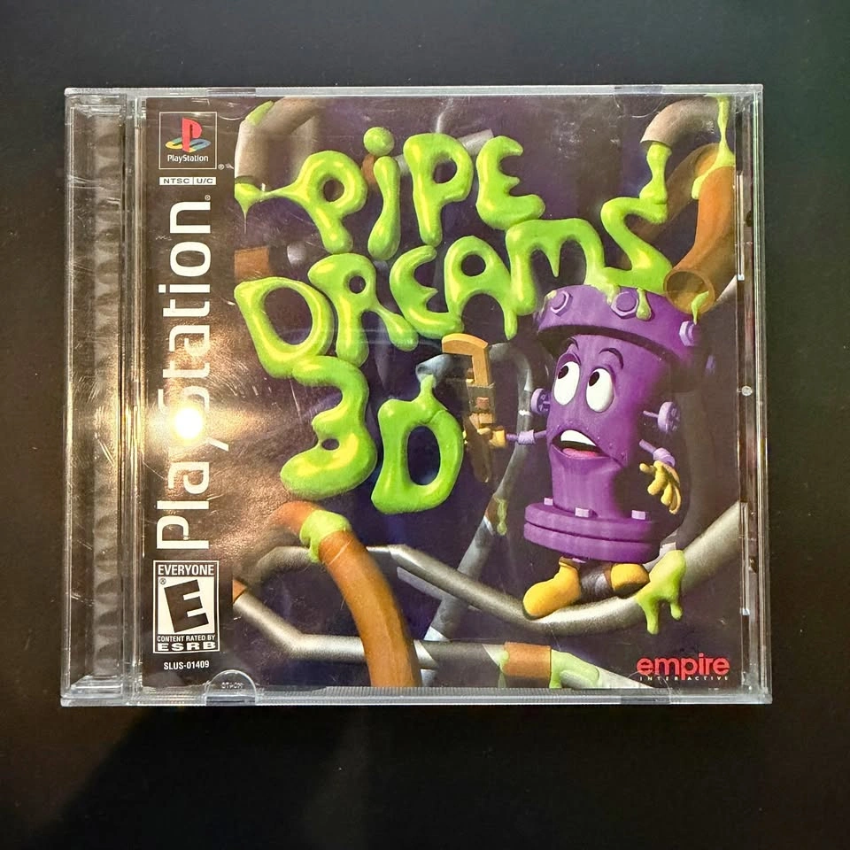 Pipe Dreams 3D - Sony PlayStation 1 (PS1) Complete in Case