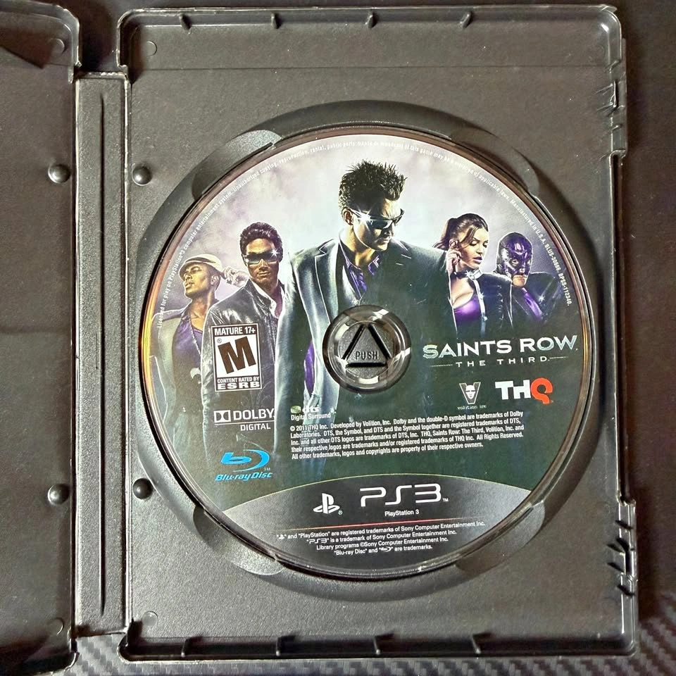 Saints Row The Third PS3 — Disc Only — Tested & Working