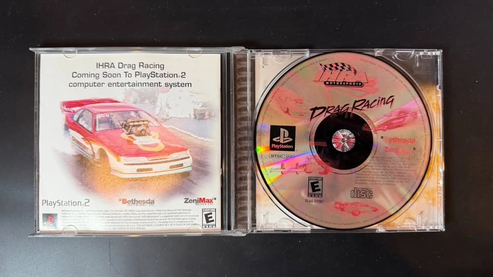 IHRA Drag Racing PlayStation 1 PS1 Bethesda - Cleaned & Tested - photo 3