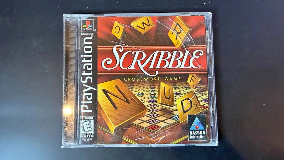 Scrabble PlayStation 1 PS1 Complete - Tested & Working