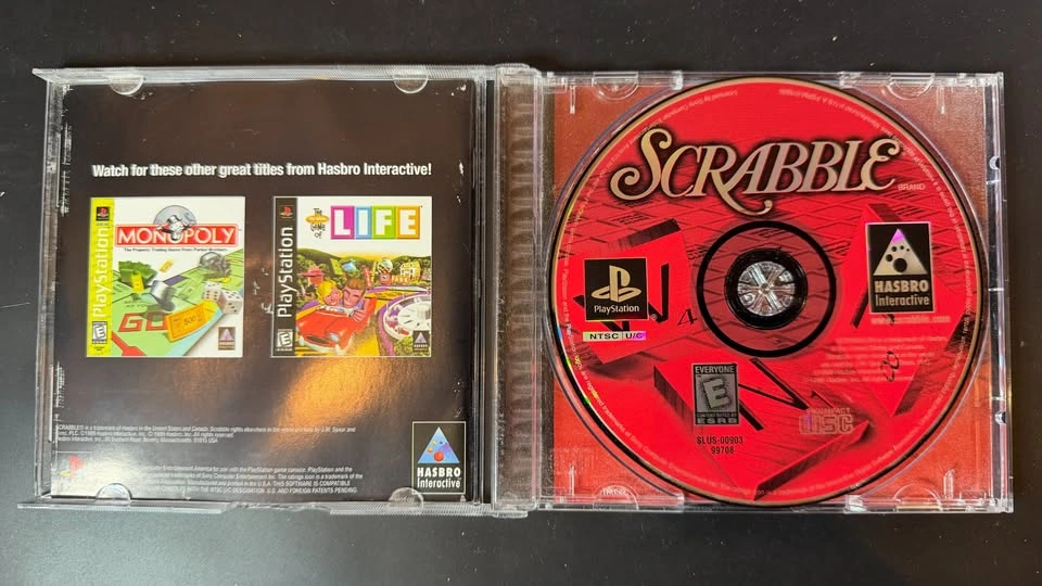Scrabble PlayStation 1 PS1 Complete - Tested & Working - photo 5