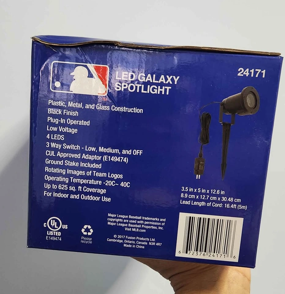 ⚾️ 💙 MLB Toronto Blue Jays LED Galaxy Spotlight - photo 2