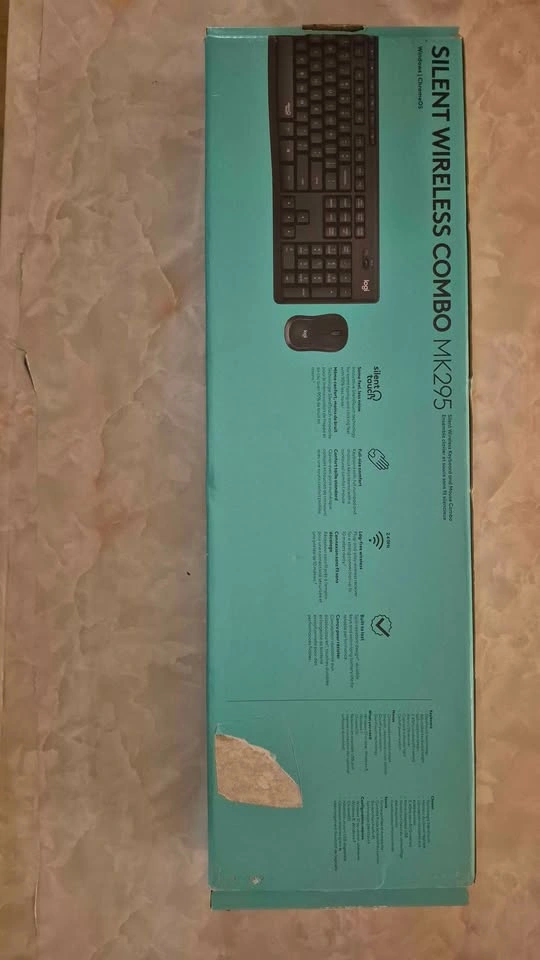 Logitech MK295 Silent Wireless Keyboard & Mouse Combo – Open Box - photo 2