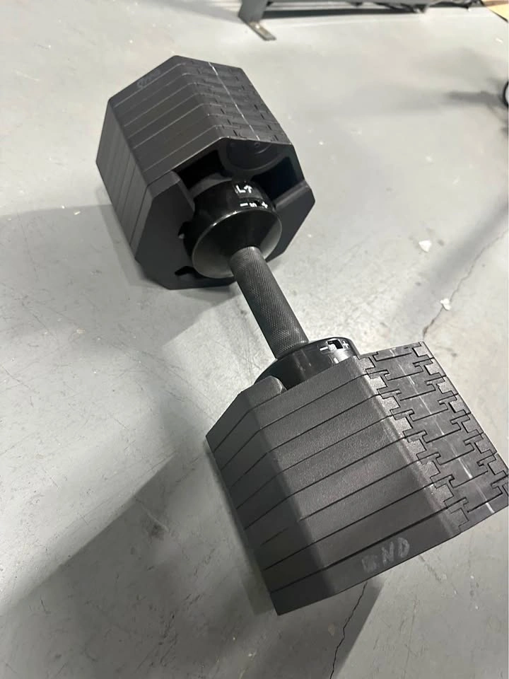 Fitness Casa 80lb Adjustable Dumbbell Set + Stand