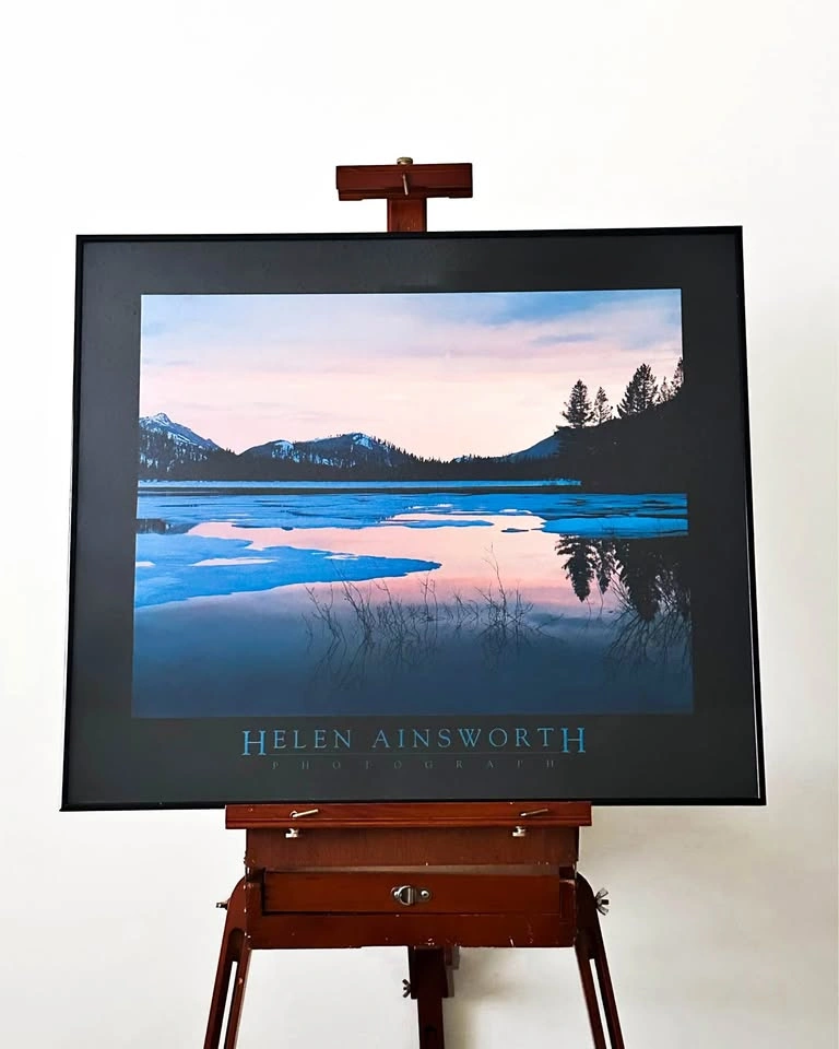 1988 Helen Ainsworth Tenaya Lake Yosemite Landscape Print