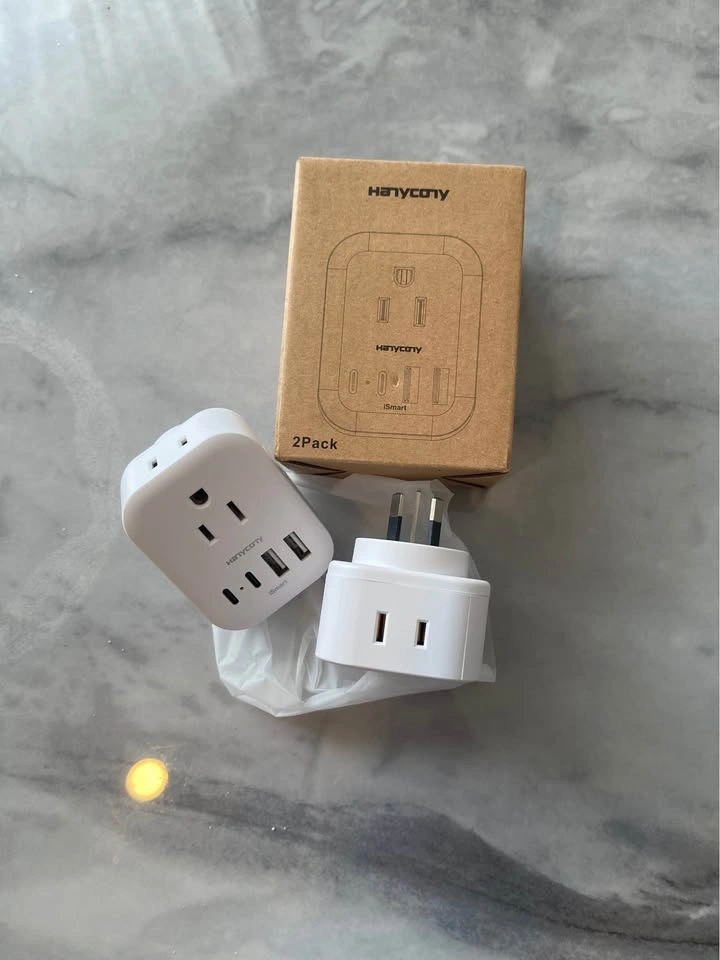 New 2 Pack European Travel Plug Adapter - photo 4