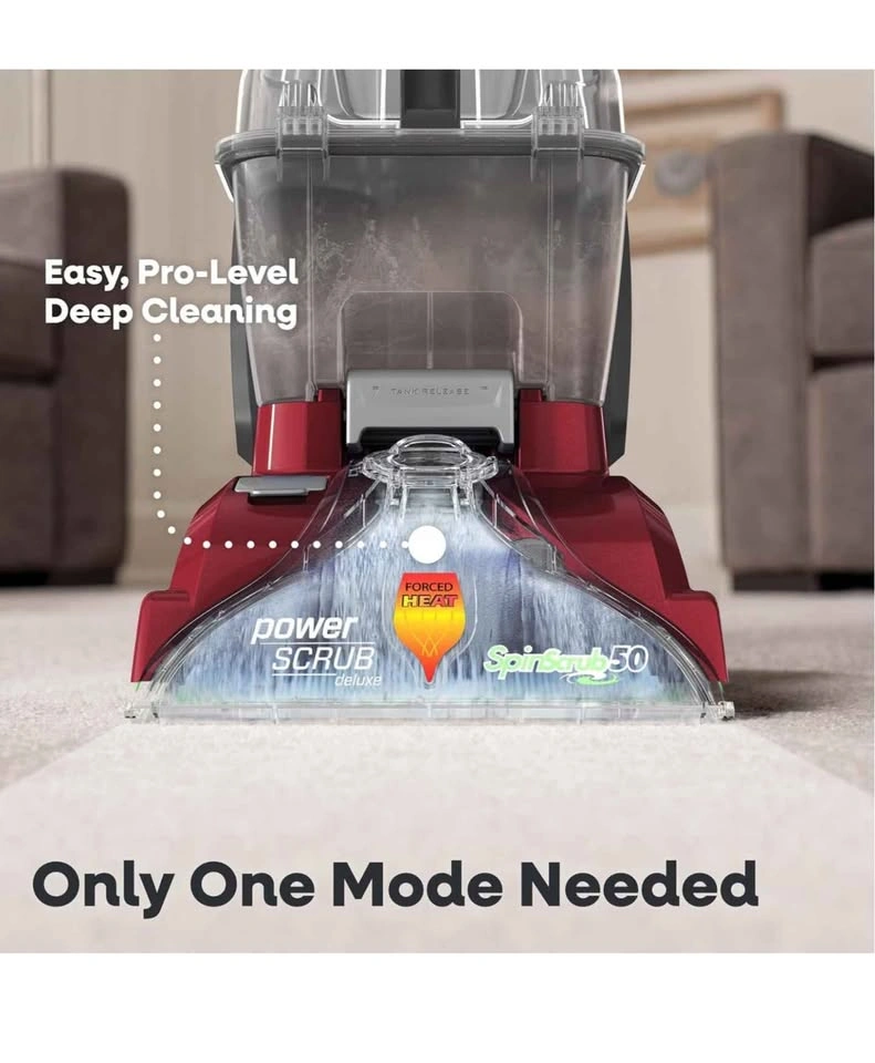 Hoover PowerScrub Deluxe Carpet & Upholstery Cleaner Machine - photo 4