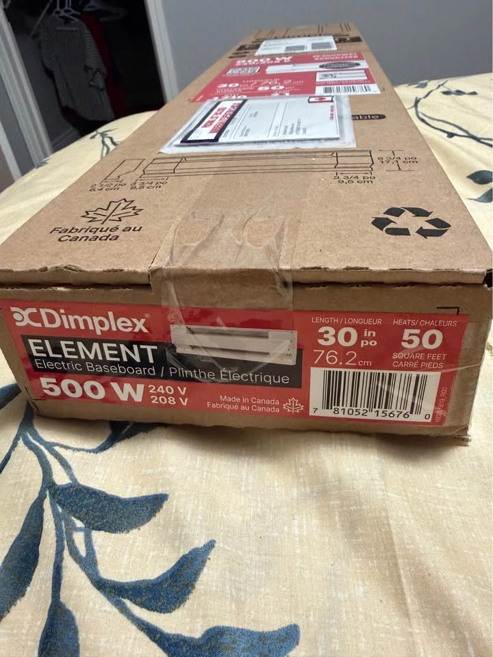Dimplex Element 500W 240/208V 30" Electric Baseboard Heater - photo 3