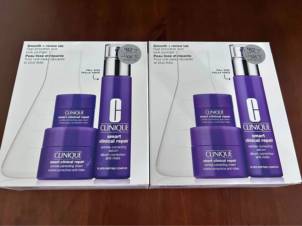 Clinique Smart Clinical Repair Smooth + Renew Lab Set