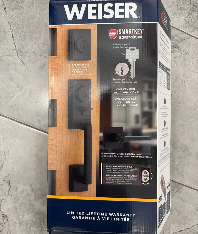 Weiser 2-Point Smart Lock Door Handle Set - photo 2
