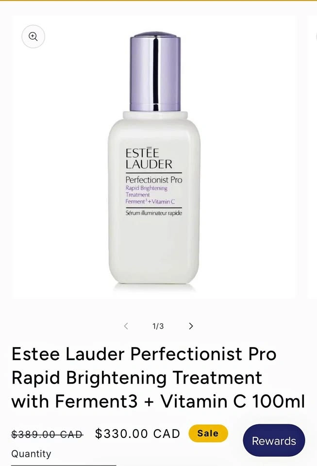 Estée Lauder Perfectionist Pro Rapid Brightening Treatment 100ml