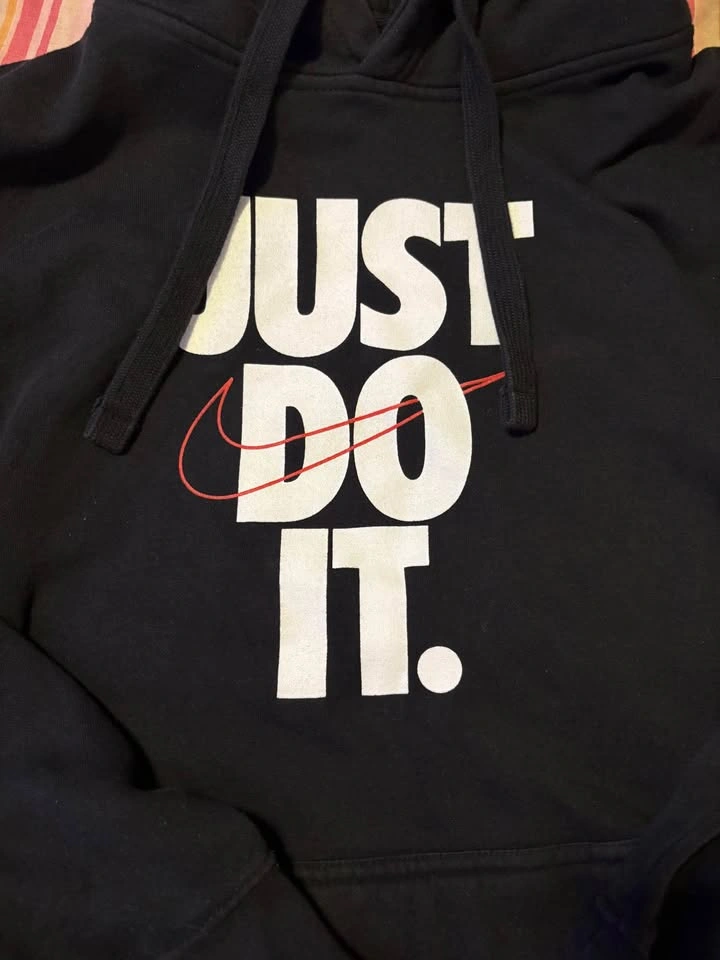 Nike just do it pull over Hoodie - photo 2