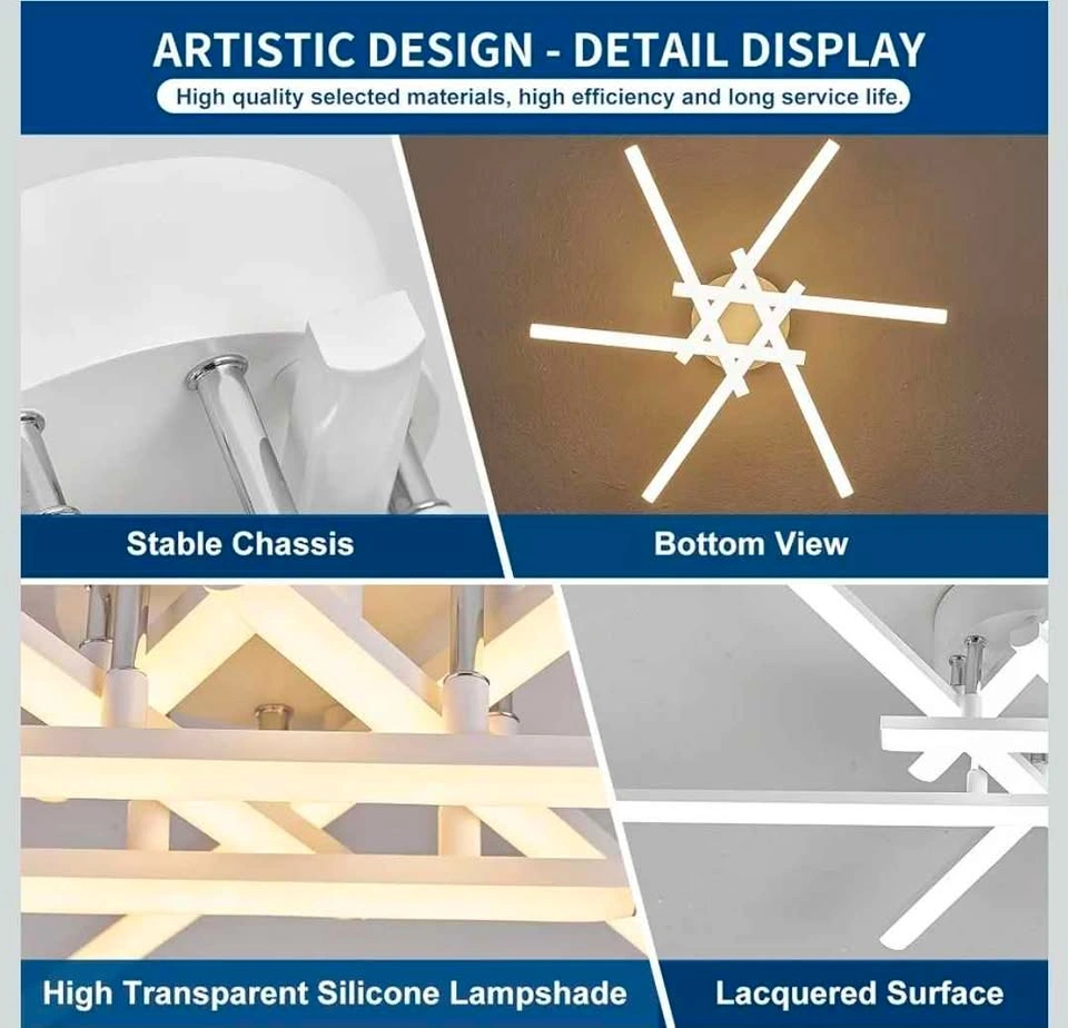 ORANOOR 64cm Dimmable LED Ceiling Light - photo 3