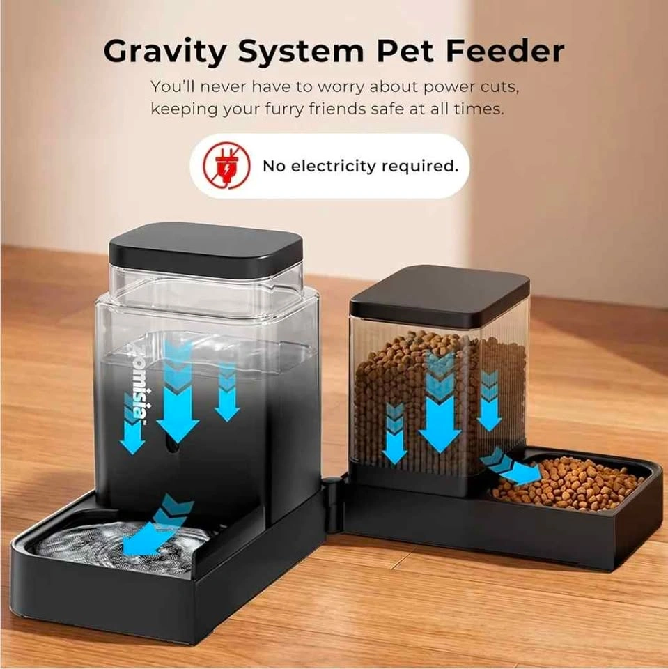 Automatic Cat Feeder and Gravity Food Dispenser - photo 2