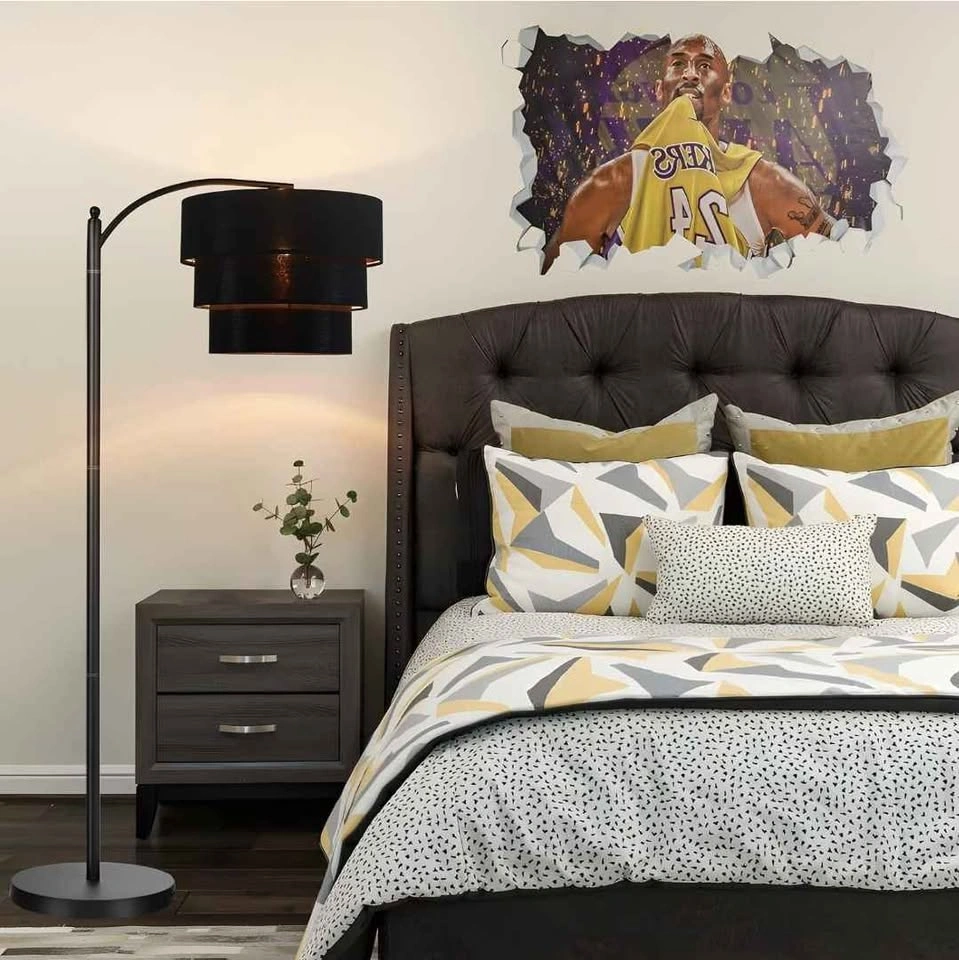 3-Tier Drum Linen Lamp Shade - photo 2