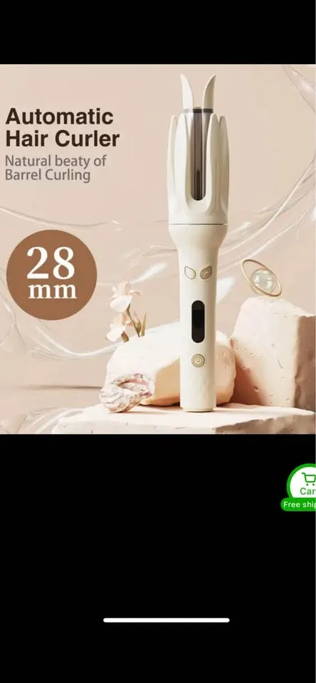 Genai Auto Hair Curler 28mm, 4 Temps, Timer.. BNIB image indicator(5)