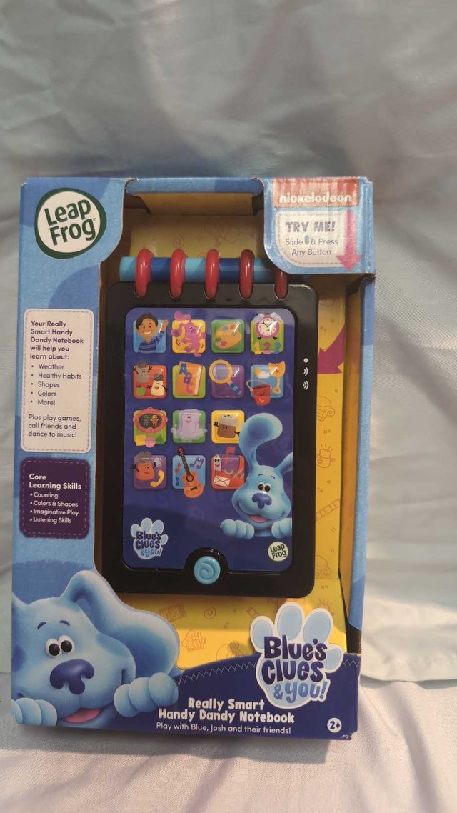 Leap Frog Blues Clues notebook