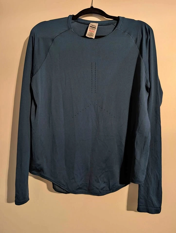Long sleeve gym shark shirt