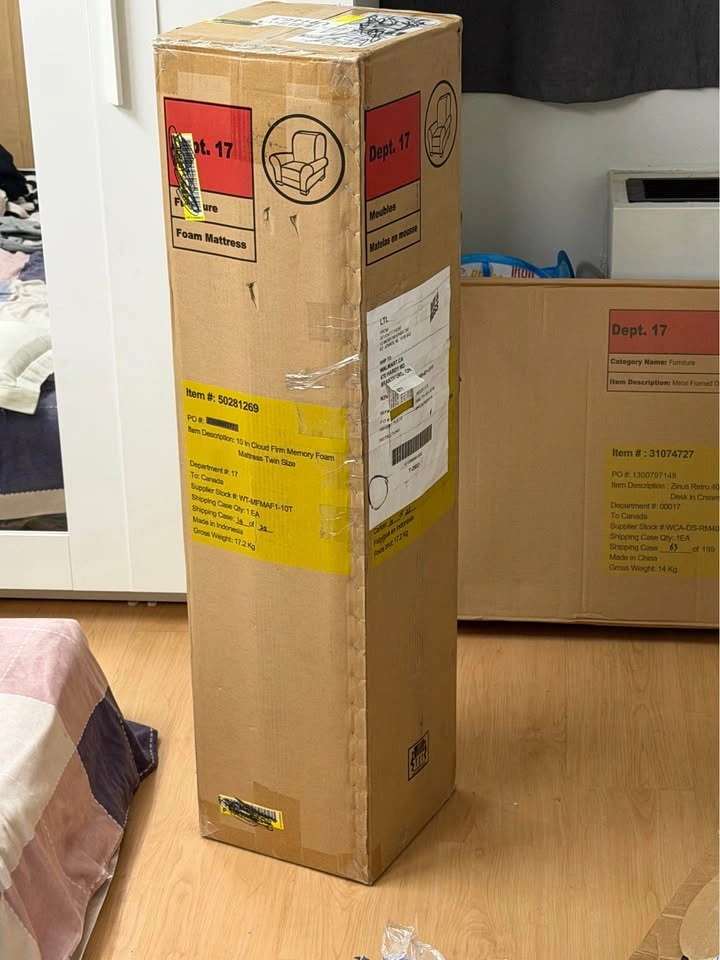 Zinus Spa Twin Mattress - 10 inch - Sealed Box - photo 3