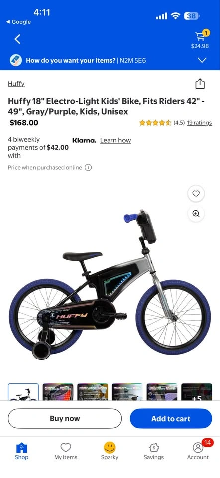 Kids Bike - Huffy Kids - photo 4