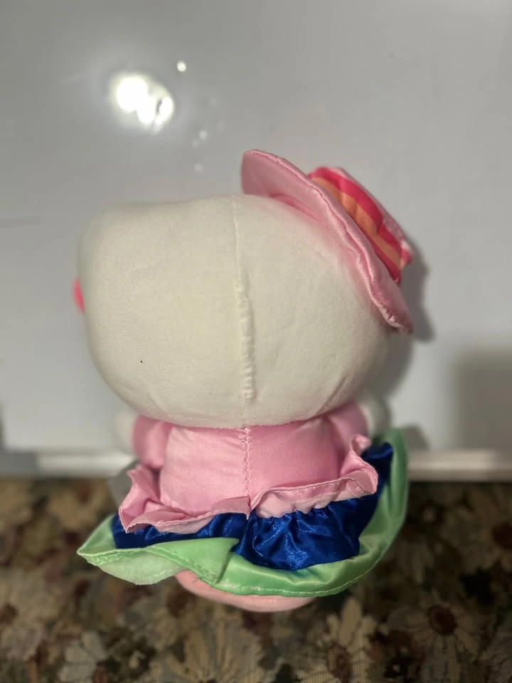 Hello Kitty Dress with Bowtie and Hat Plush - photo 2