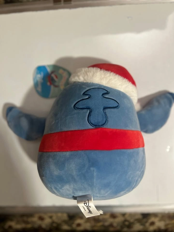 Squishmallow Stitch Santa Christmas Plush 10in - photo 2