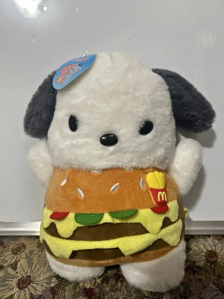 Pochacco Hamburger Plush 9.5in/24cm