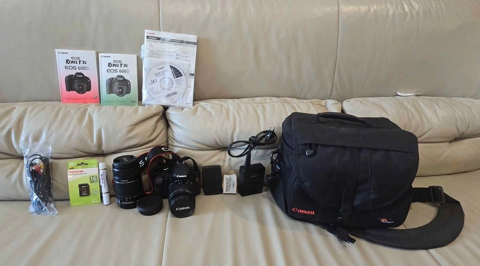Complete Canon Rebel T3i DSLR Kit + 2 Lenses (18-55mm & 55-250mm - photo 3