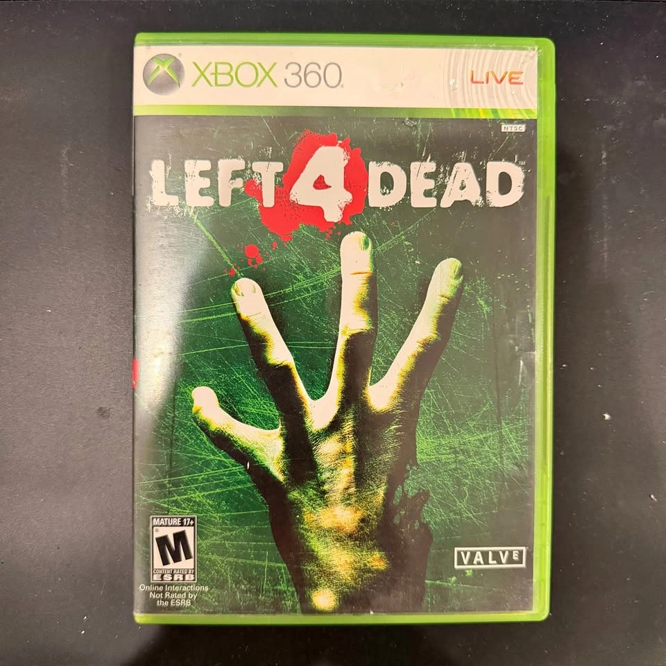 Left 4 Dead (Xbox 360) Complete CIB w/ Netflix Insert