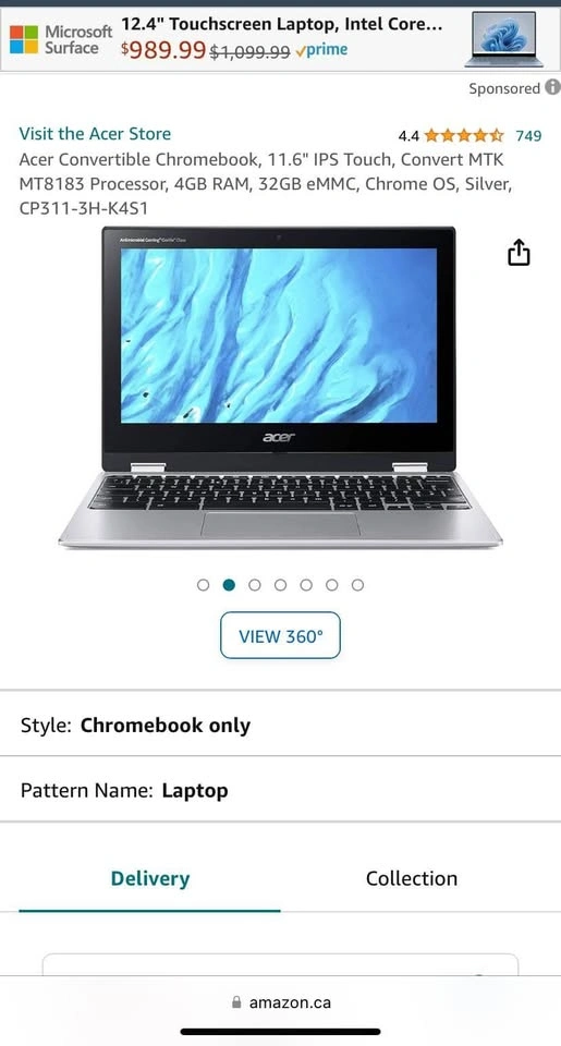 Acer Chrome OS Laptop - photo 4
