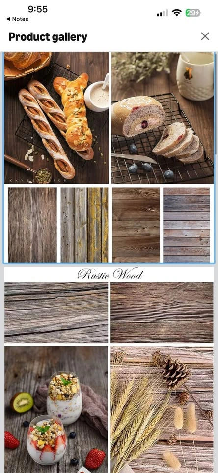 Photography backdrop for table/wall kit with 22 patterns - photo 4