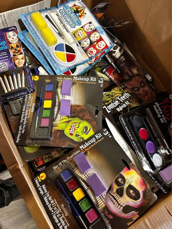 Bulk Halloween FX Makeup Lot - Brand New Packs (Fun World)