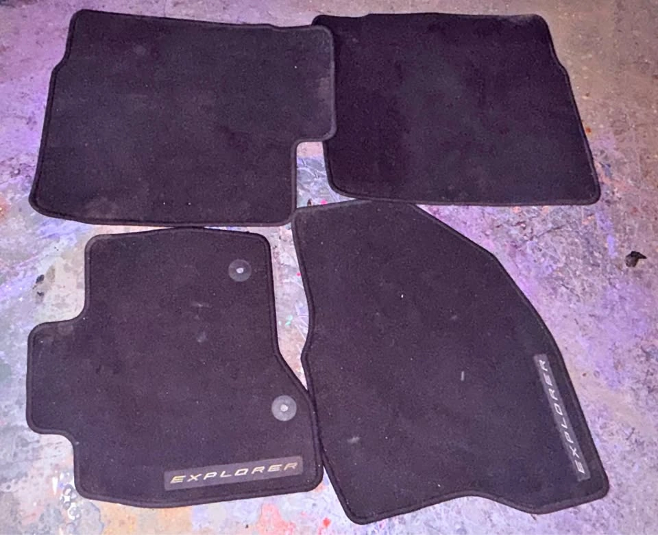 OEM FLOOR MATS from 2015 FORD EXPLORER