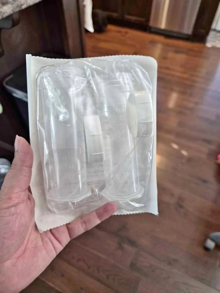 Free 60ml Hospital nursing bottles - sealed