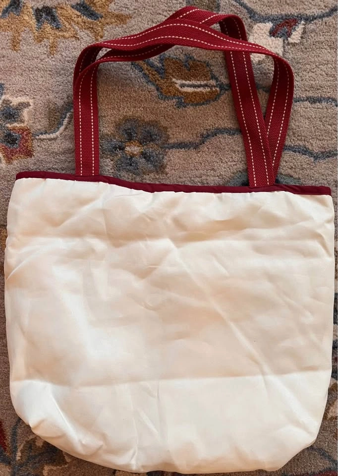 Whoo…Do You Love? Big Fabric Tote Bag With Pockets - photo 2