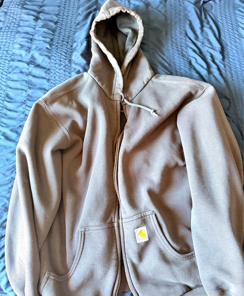 CARHARTT ZIP UP HOODIE