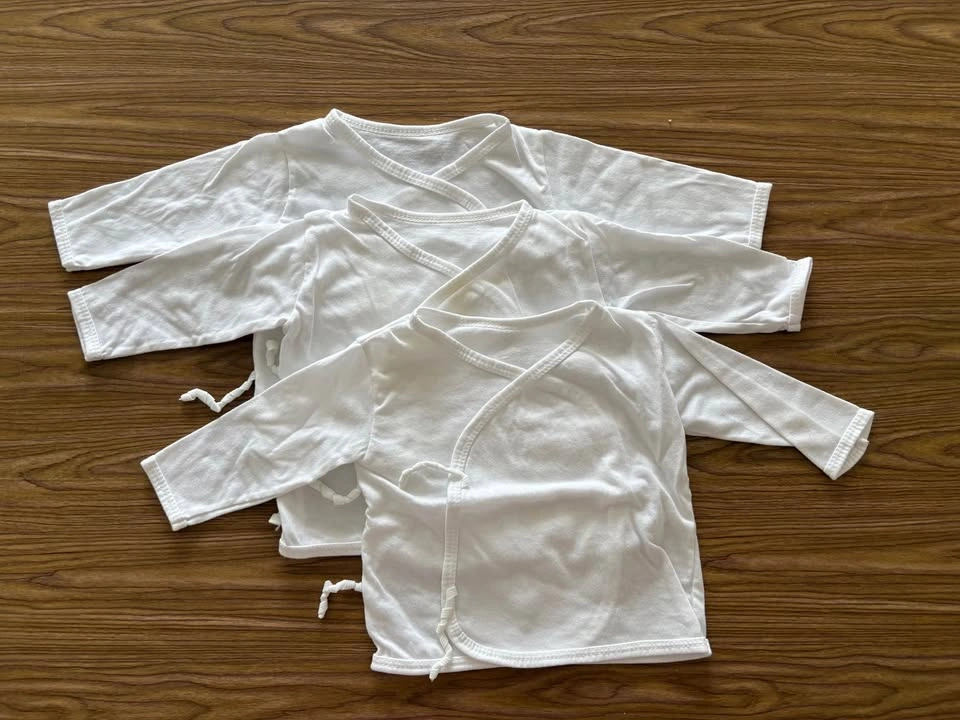 Newborn tie side long sleeves - photo 2