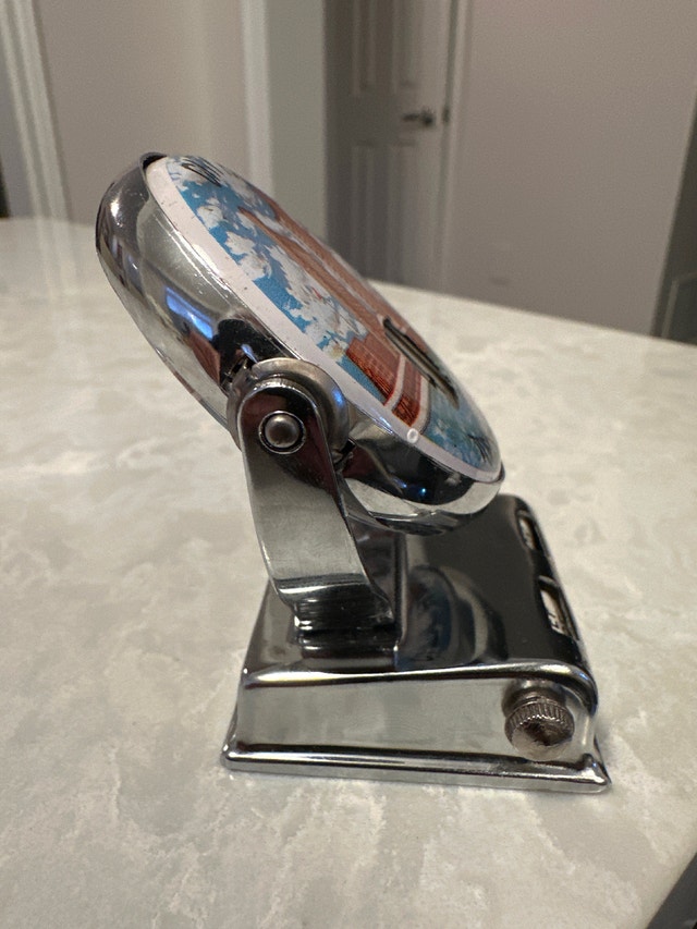 Vintage metal flip mechanical desk perpetual calendar souvenir - photo 4
