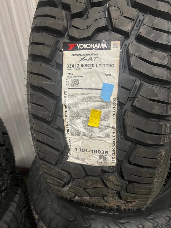 Yokohama 33x12.50R20 Geolander XAT All Terrain Tires - photo 2