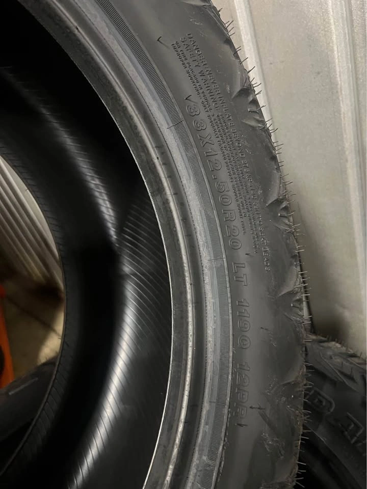 Yokohama 33x12.50R20 Geolander XAT All Terrain Tires - photo 4