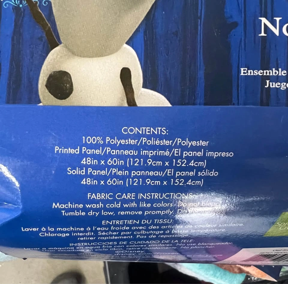 Olaf Frozen No-Sew Fleece Throw Blanket Kit - photo 3