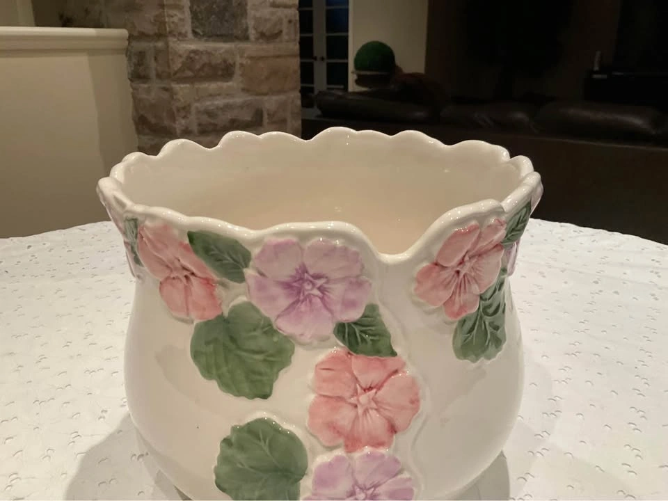 Ceramic VTG Planter 1980’s - photo 4