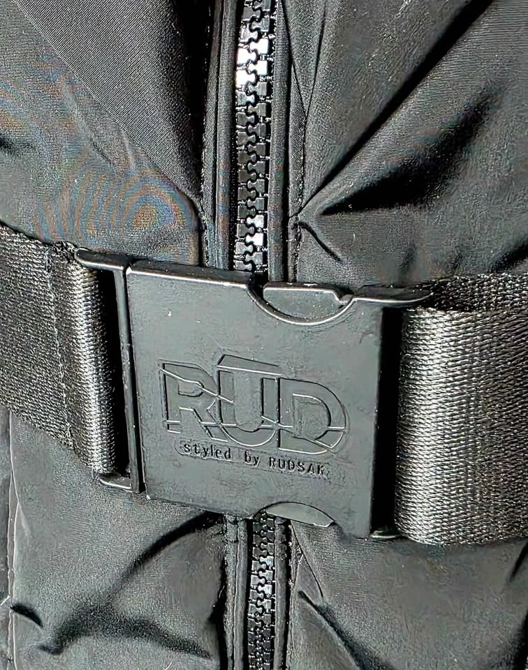 Rud by Rudsak Black Belted Puffer Coat - Size Small - photo 3