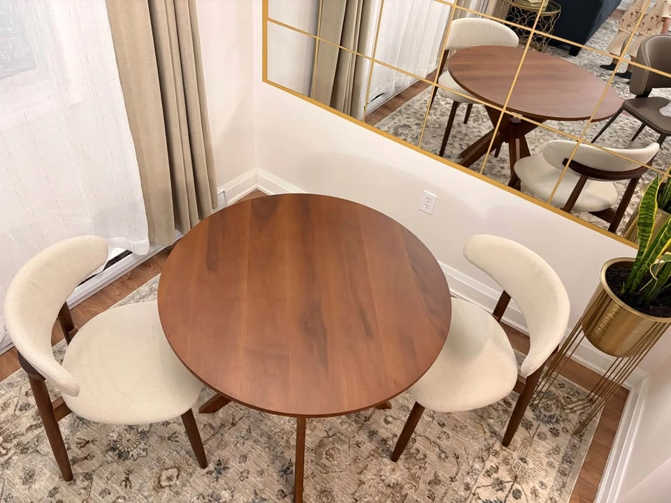 Brand New 3-Piece Dining Set – COSTWAY Table + 2 Chairs - photo 3