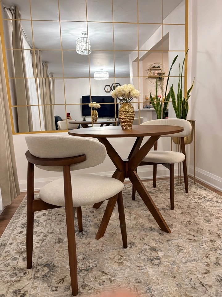Brand New 3-Piece Dining Set – COSTWAY Table + 2 Chairs - photo 4