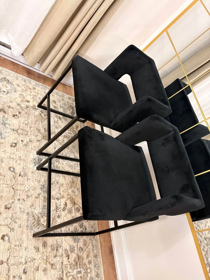 Brand New Meridian Furniture Caleb Counter Stools – Set of 2 – B - photo 2