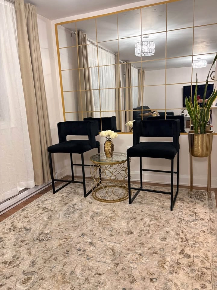 Brand New Meridian Furniture Caleb Counter Stools – Set of 2 – B - photo 5